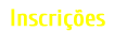 Inscrições